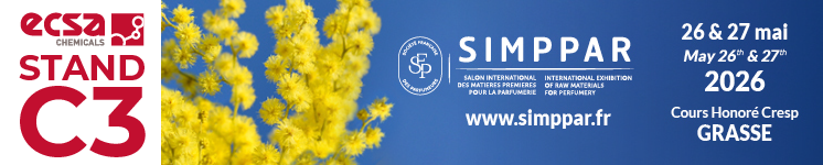 ECSA Chemicals au SIMPPAR 2026 à Grasse – ingrédients pour la parfumerie et fragrances