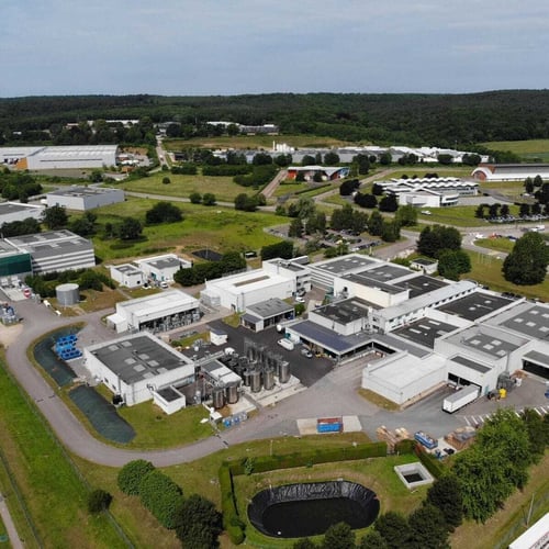 Industrie Carlo Erba située en France