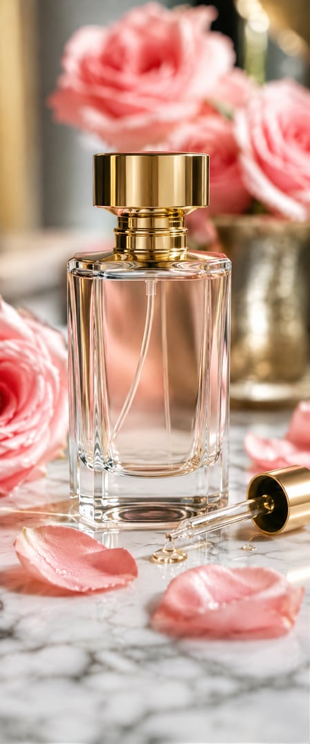 Matières premières fragrance de luxe et roses pour la formulation professionnelle d’accords rose